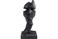 Ukrasna figura Quiet Face black 31cm