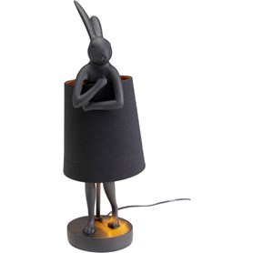 Stolna lampa Animal Rabbit Matt Black 50cm