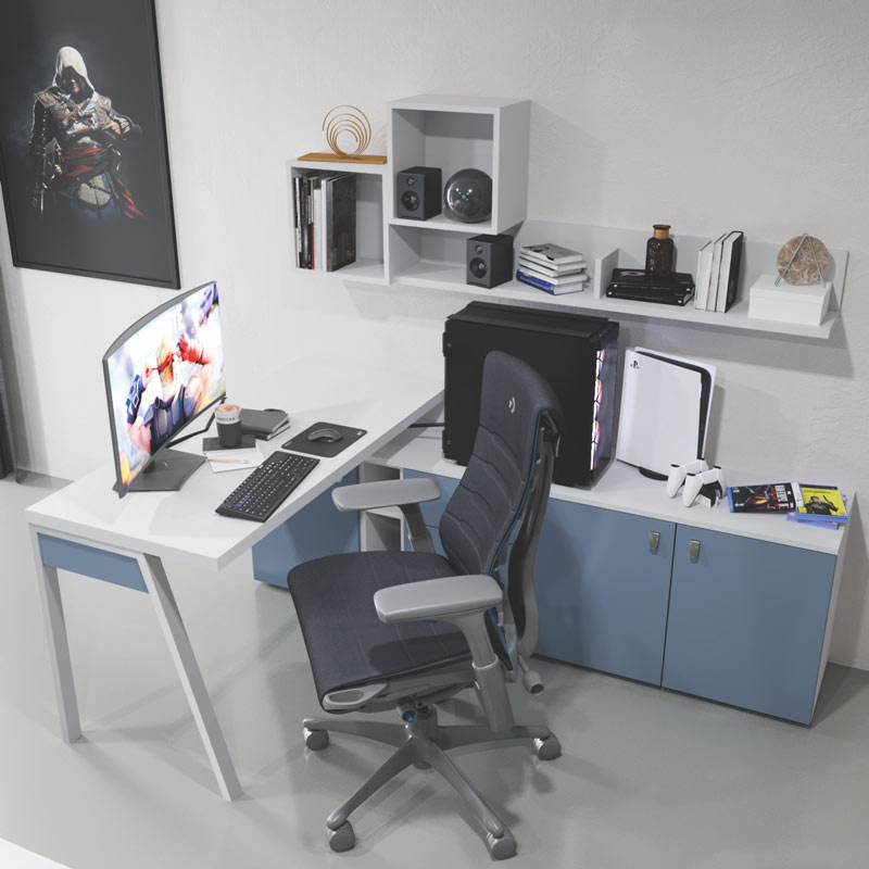 Radni stol MPM1NK s komodom