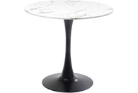 Stol Schickeria Marble White Black