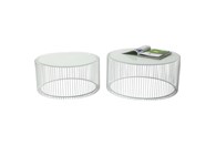 Set stolića Wire white