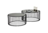 Set stolića Wire - crni