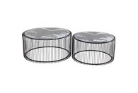 Set stolića Wire Glass Marble