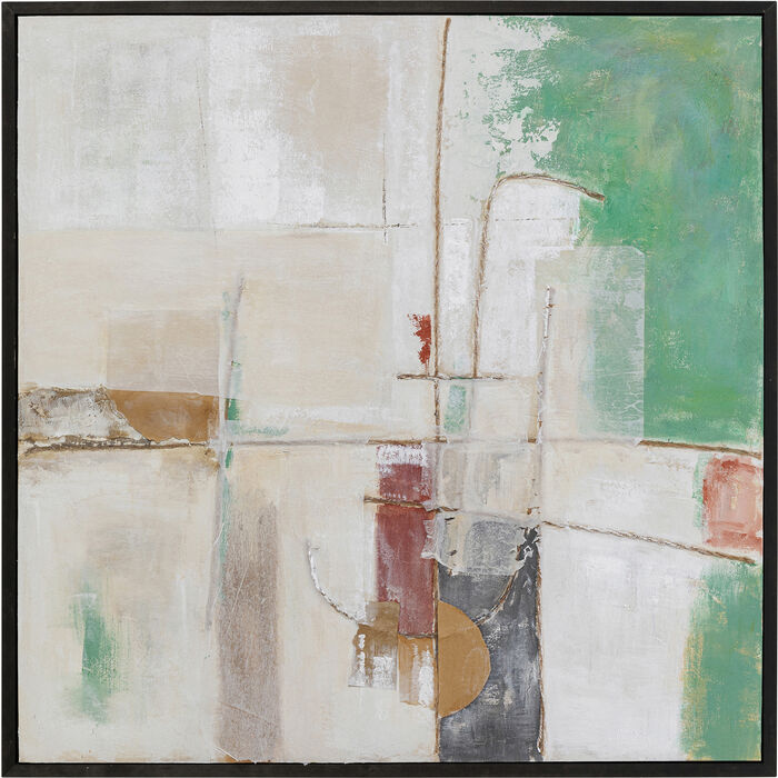 Slika Dust Green 120x120cm