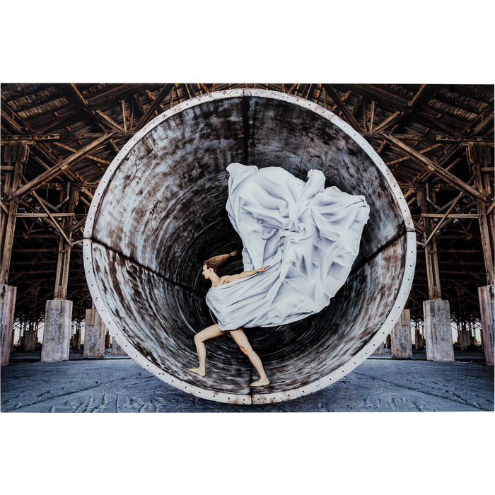 Slika Glass Time Traveller 120x180 cm