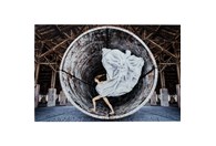 Slika Glass Time Traveller 120x180 cm