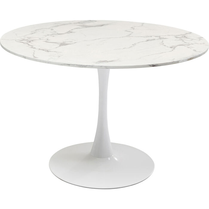 Stol Schickeria Marbleprint White