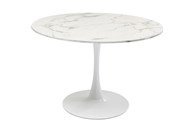 Stol Schickeria Marbleprint White