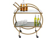 Pomoćni stolić Loft Brass