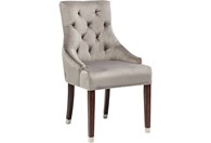 Stolica Prince Velvet Grey