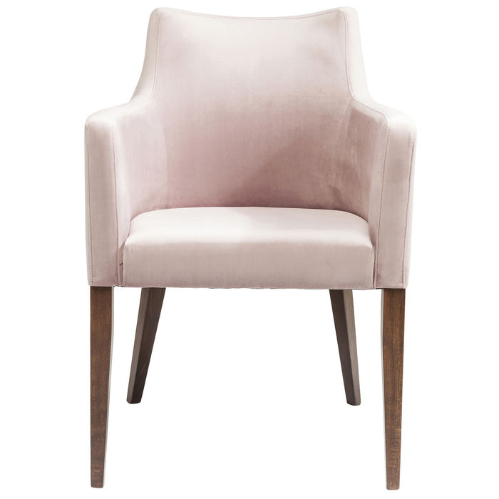 Stolica s rukonaslonom Mode Velvet Rose