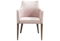 Stolica s rukonaslonom Mode Velvet Rose