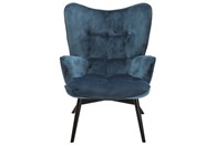 Fotelja Vicky Velvet Blue