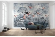 Foto tapeta Flamingos in the sky INX8-053