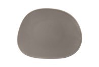 Organic Taupe desertni tanjur