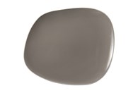 Organic Taupe plitki tanjur