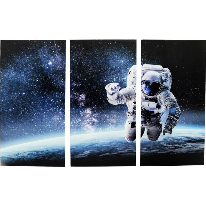 Slika Triptychon Man In Space