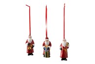 Ukras za bor Darovi, Djed Božićnjak SET 3 kom