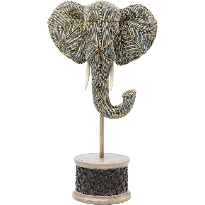Ukrasna figura Elephant Head Pearls