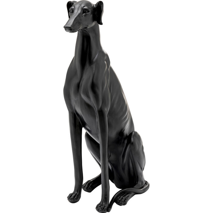 Ukrasna figura Greyhound Bruno Matt Black 80cm