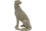 Ukrasna figura Sitting Leopard Pearls