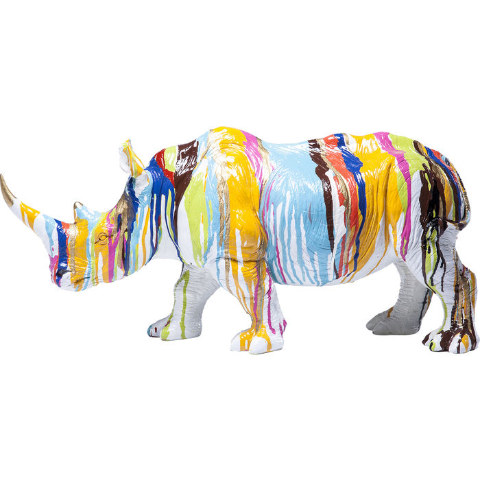 Ukrasna figura Rhino Colore 26 cm