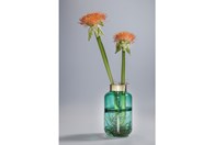 Vaza Positano Belly Green 28cm