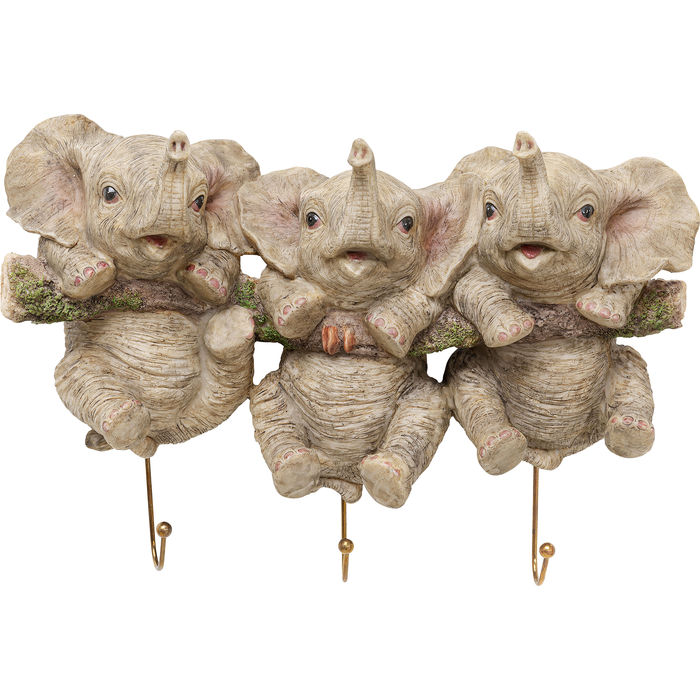 Vješalica Three Mini Elephants