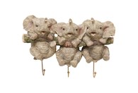 Vješalica Three Mini Elephants