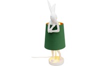Stolna lampa Animal Rabbit white/green 68 cm