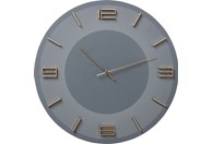 Zidni sat Leonardo Grey/Gold