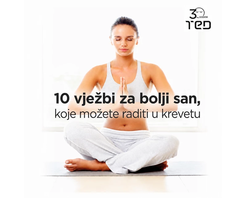 10 jednostavnih vježbi za bolji san
