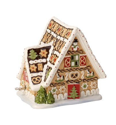 Christmas Toys Kućica od medenjaka s glazbenim satom