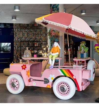 Bar Flower Power Car 241cm
