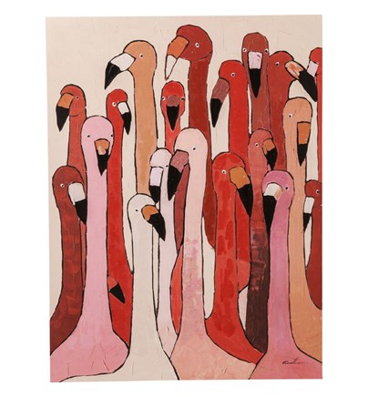 Slika Flamingo Meeting 90x120cm