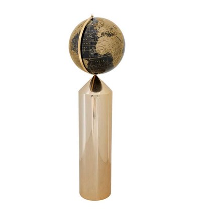 Dekoracija Globe Top Gold 132cm
