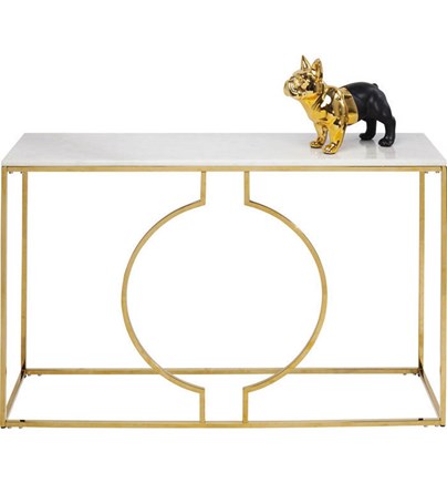 Konzola Miami Loft Gold 120cm