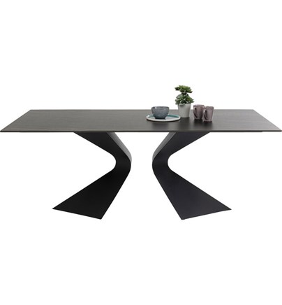 Stol Gloria Black Ceramic Black 200x1