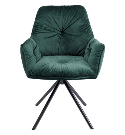 Okretna stolica with Rukonaslon Mila Green