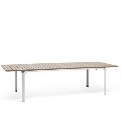 Stol ALLORO 210 EXT. WHITE COAT.-TORTORA