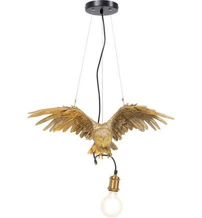 Visilica Animal Owl Gold 60cm