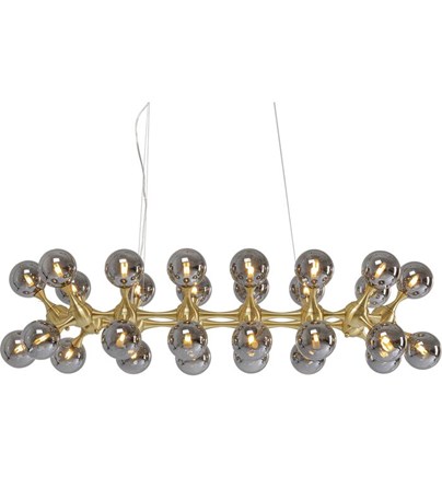 Visilica Atomic Balls Brass 140cm