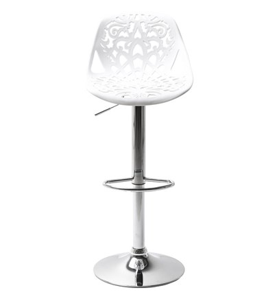 Bar Barska stolica Ornament White