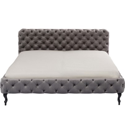 Krevet Desire Velvet Silver Grey 200x200c