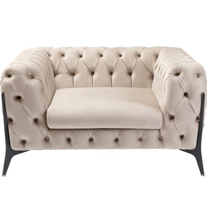 Fotelja Bellissima Velvet Taupe 120cm