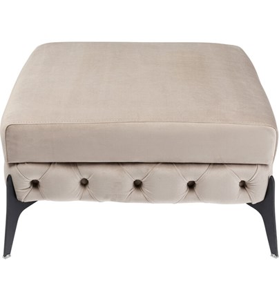Tabure Bellissima Velvet Taupe 80cm