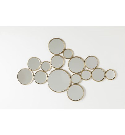 Ogledalo Bubbles Brass 138x93cm