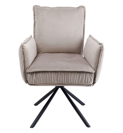 Okretna stolica with Rukonaslon Chelsea Grey