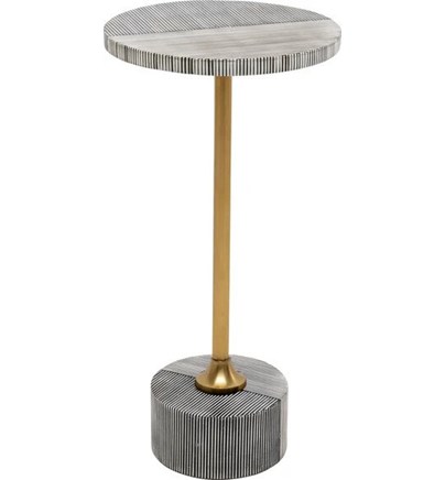 Pomoćni stol Domero Double Gold fi25cm