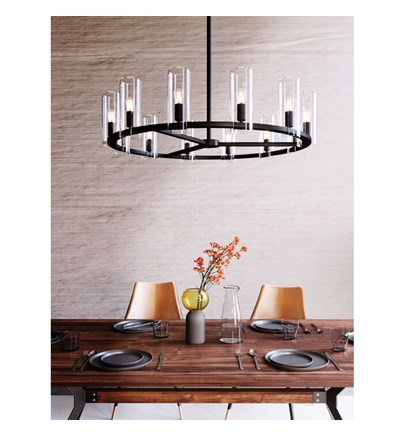 Stol Downtown Walnut 220x100cm